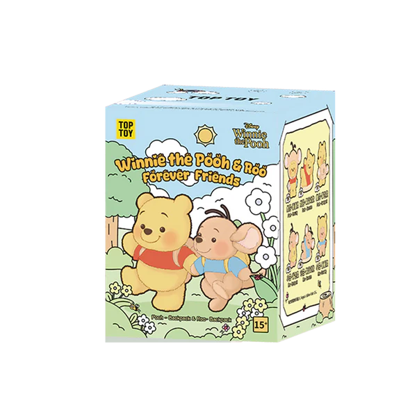 Toptoy Disney Winnie the Pooh and Roo Best Friends  Series Plush Pendant Blind Box