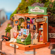 Load image into Gallery viewer, Robotime Rolife The Muse Bookshop DIY Miniature House DS040
