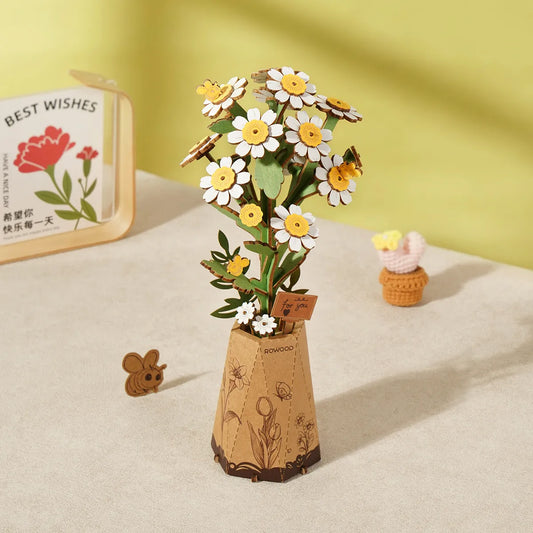 Robotime Rowood Bloom Chamomile