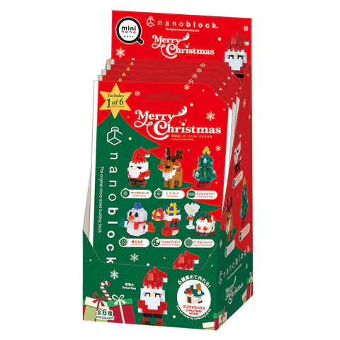 Nanoblock Mininano Christmas Collection(6 Designs)-Single Pack