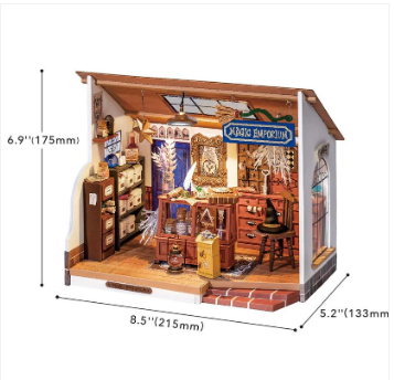Robotime Rolife DIY Miniature House Kiki's Magic Emporium