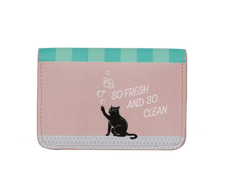 Vendula London-Bubble Cats Accordian Card Wallet