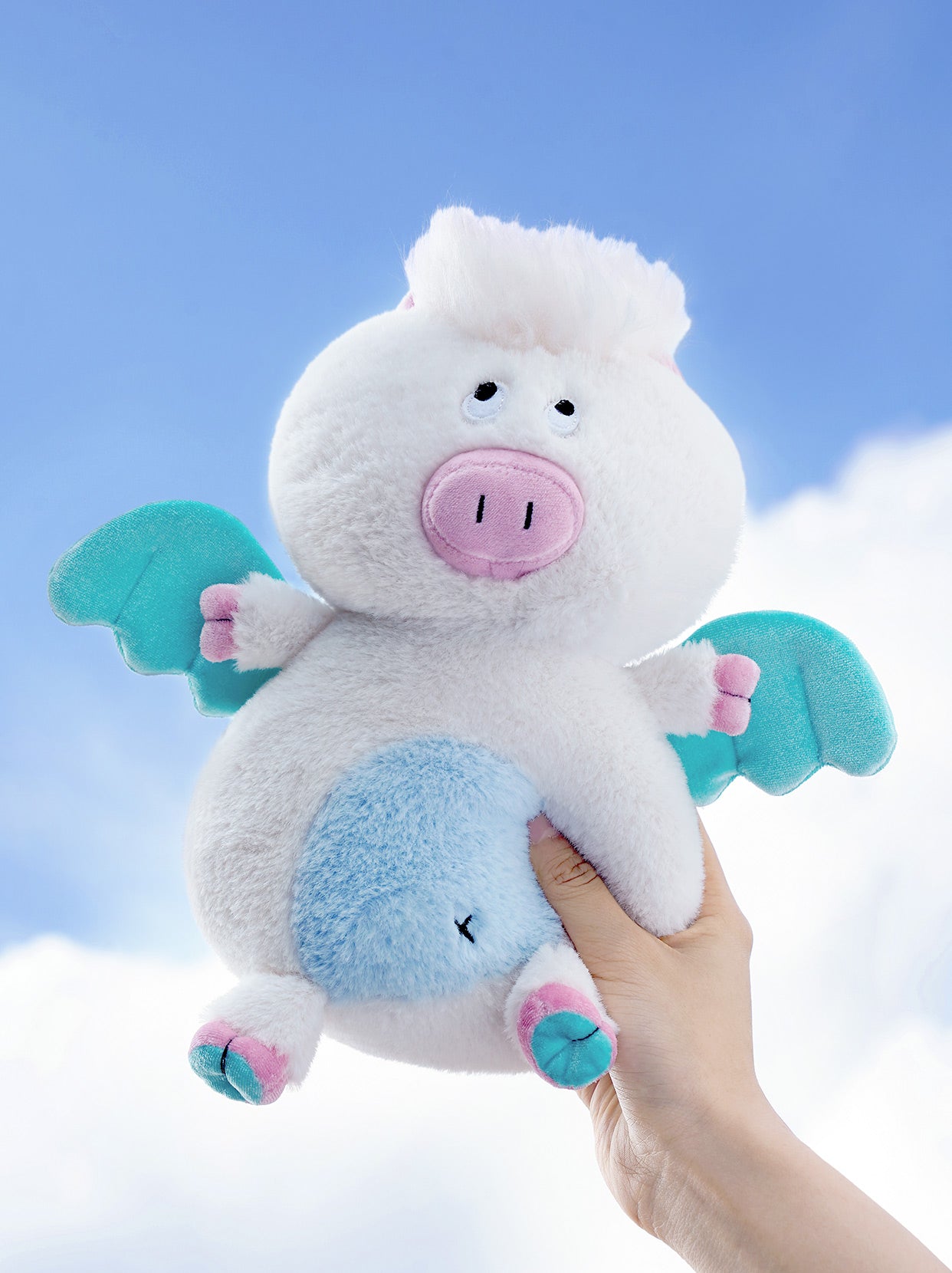 Glee Beanx  – Chubby Series Plush - Pipi the Unicorn Officer 22cm
