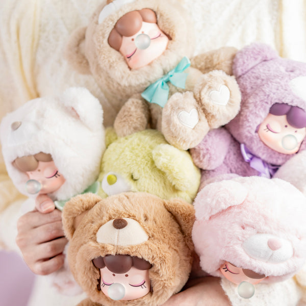 Robotime Rolife Surprise Plush Dolls - Nanci Colorful Chocolate Cutie Bears