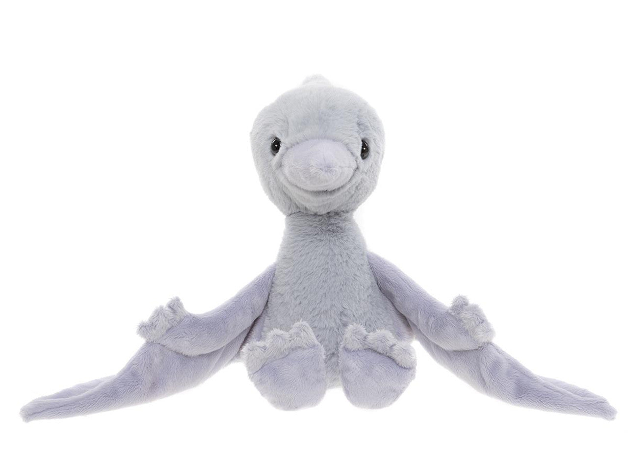 Bear & Me By Charlie Bears Wings Pterodactyl Cloudy Grey L 36cm