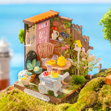 Load image into Gallery viewer, Robotime Rolife Fancy Tea Yard DIY Miniature House DS038
