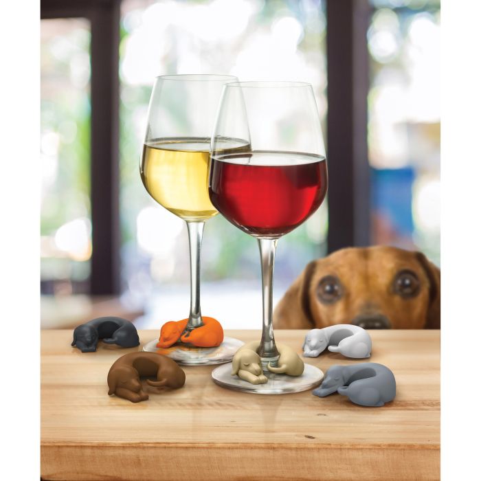 Fred Winer Dogs - Drink Markers Multi-Coloured ‎4.19x3.81x1.7cm