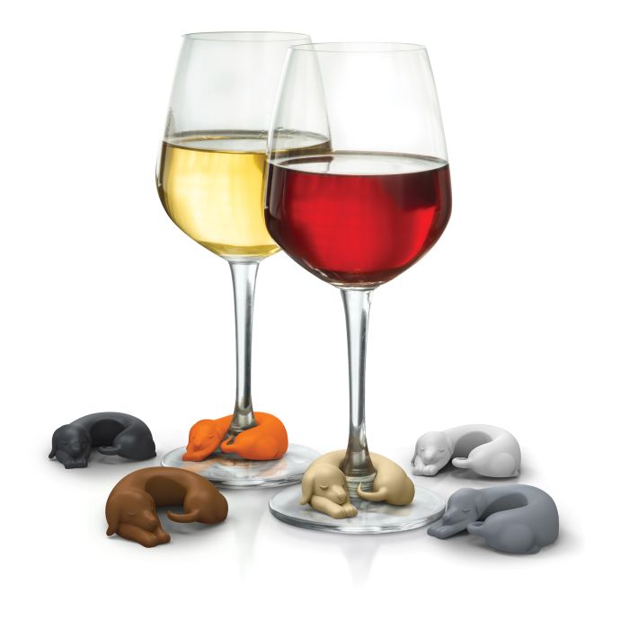Fred Winer Dogs - Drink Markers Multi-Coloured ‎4.19x3.81x1.7cm