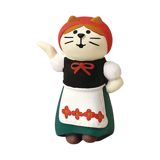 Decole Concombre Figurine - Halloween - Folk Dancing Cat