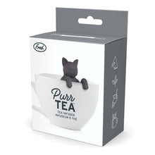 Load image into Gallery viewer, Fred Purr Tea - Cat Tea Infuser Black
