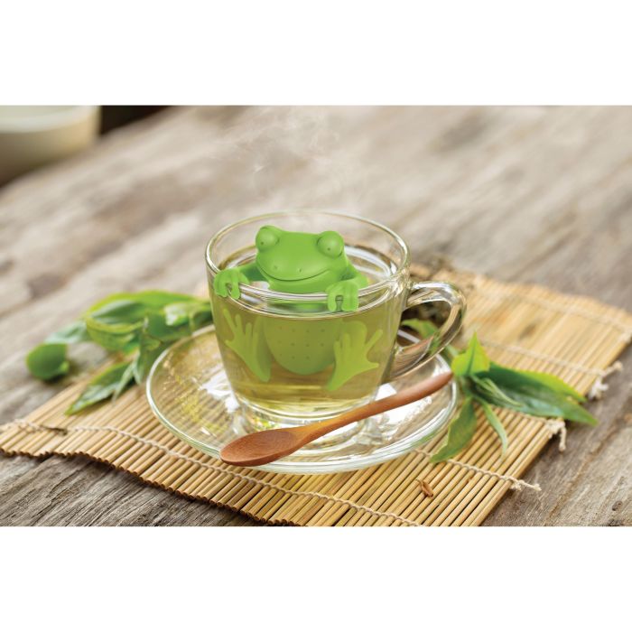 Fred Tea Frog - Tea Infuser Green