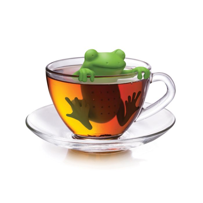 Fred Tea Frog - Tea Infuser Green