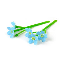 Load image into Gallery viewer, Fred Forget Me Nots Bookmarks Set of 2 Multi-Coloured 2x1x8cm
