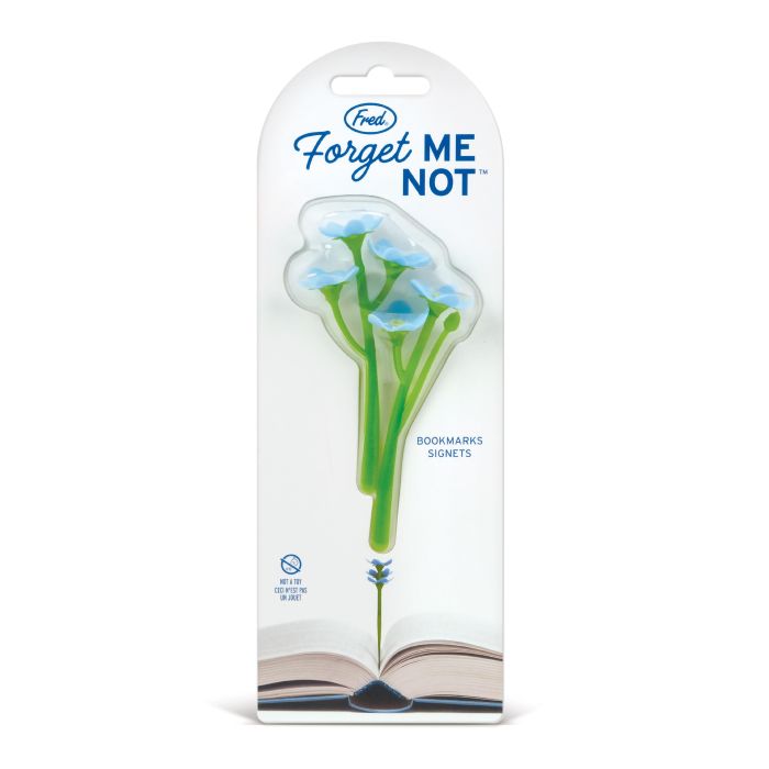 Fred Forget Me Nots Bookmarks Set of 2 Multi-Coloured 2x1x8cm
