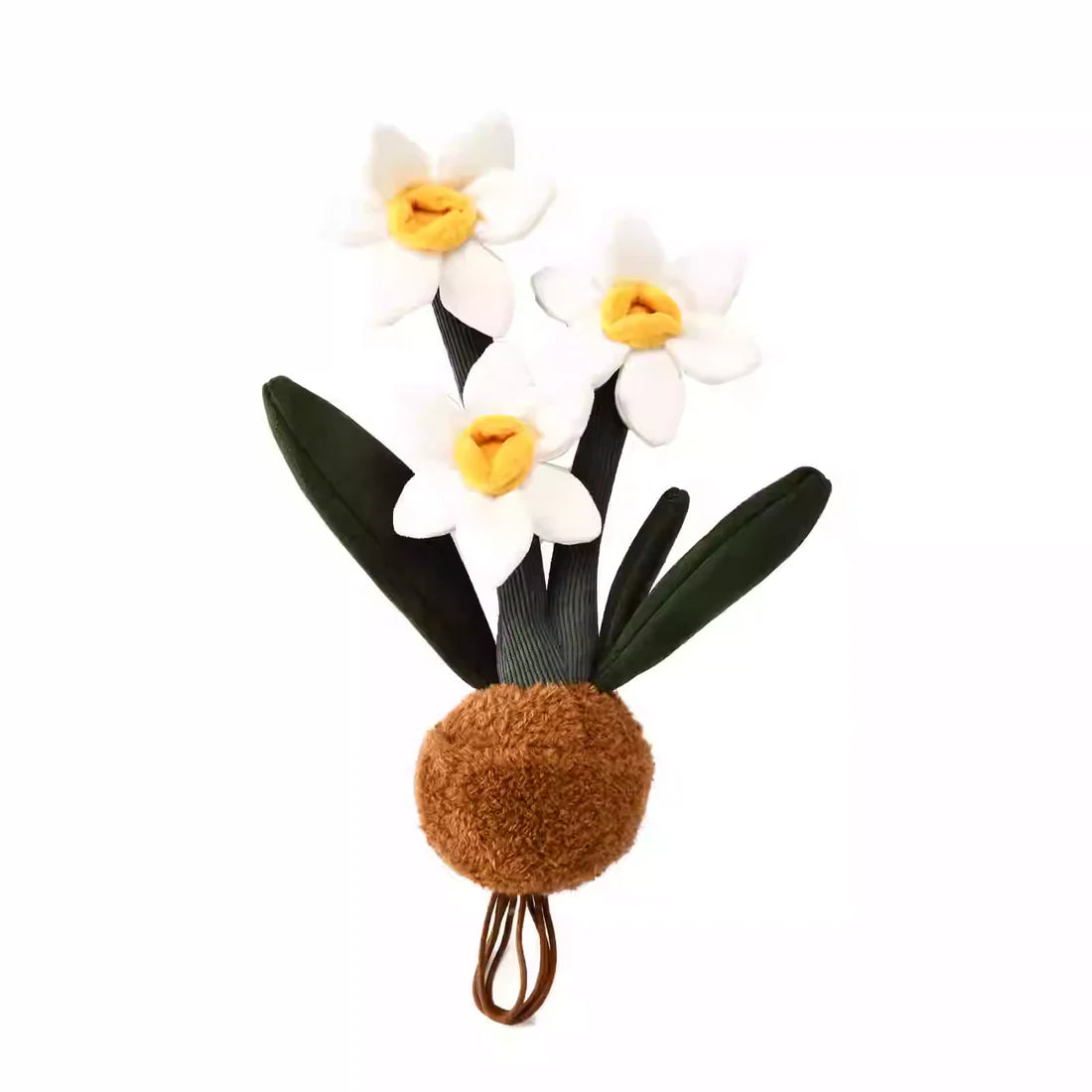 PlushWoods Daffodil Plant Plush With Pot 25cm