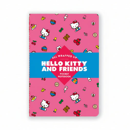 Hello Kitty and Friends All Wrapped Up: Stitched Paperback Pocket Notebook