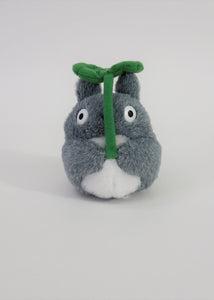 Studio Ghibli Plush: My Neighbor Totoro - Fluffy Totoro Beanbag with Leaf