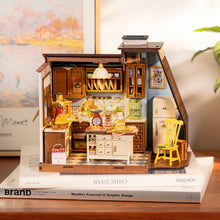 Load image into Gallery viewer, Robotime Rolife Baking Kitchen DIY Miniature House DG172

