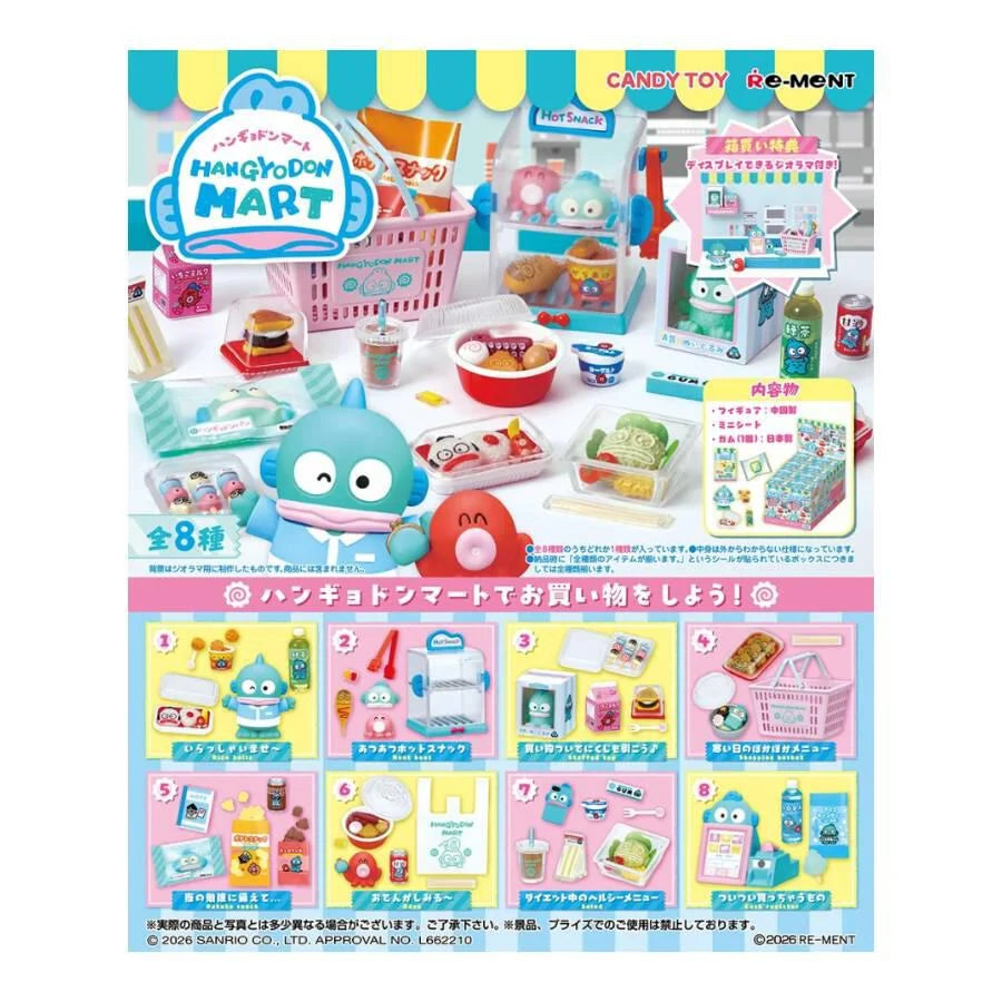 Re-Ment Sanrio Hangyodon Mart