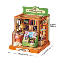 Load image into Gallery viewer, Robotime Rolife The Muse Bookshop DIY Miniature House DS040
