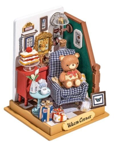 Robotime DIY Mini House Holiday Living Room