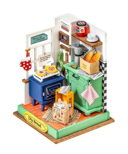 Robotime DIY Mini House Afternoon Baking Time