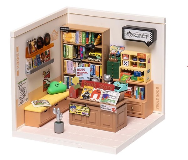 Robotime Rolife DIY Plastic Superstore Fascinating Book