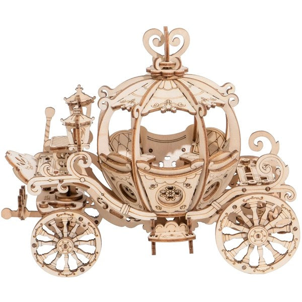 Robotime Classical 3D Wooden Pumpkin Cart