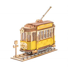 Load image into Gallery viewer, Robotime Classical 3D Wooden Carriage (Tram)
