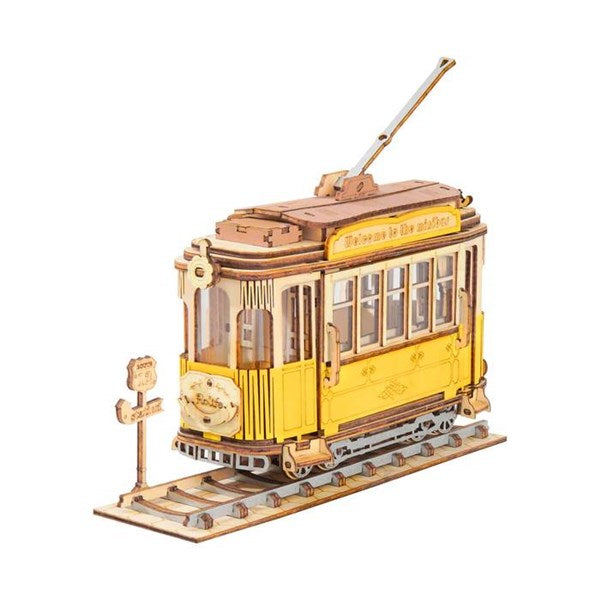 Robotime Classical 3D Wooden Carriage (Tram)