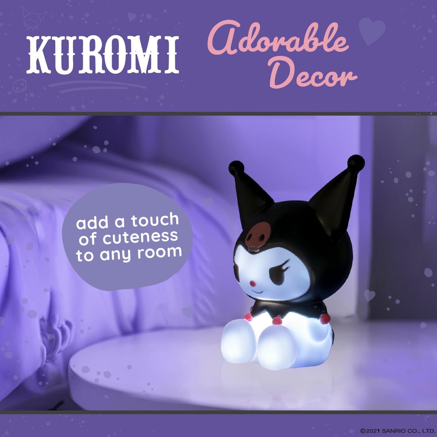 Hello Kitty and Friends Kuromi Mood Light