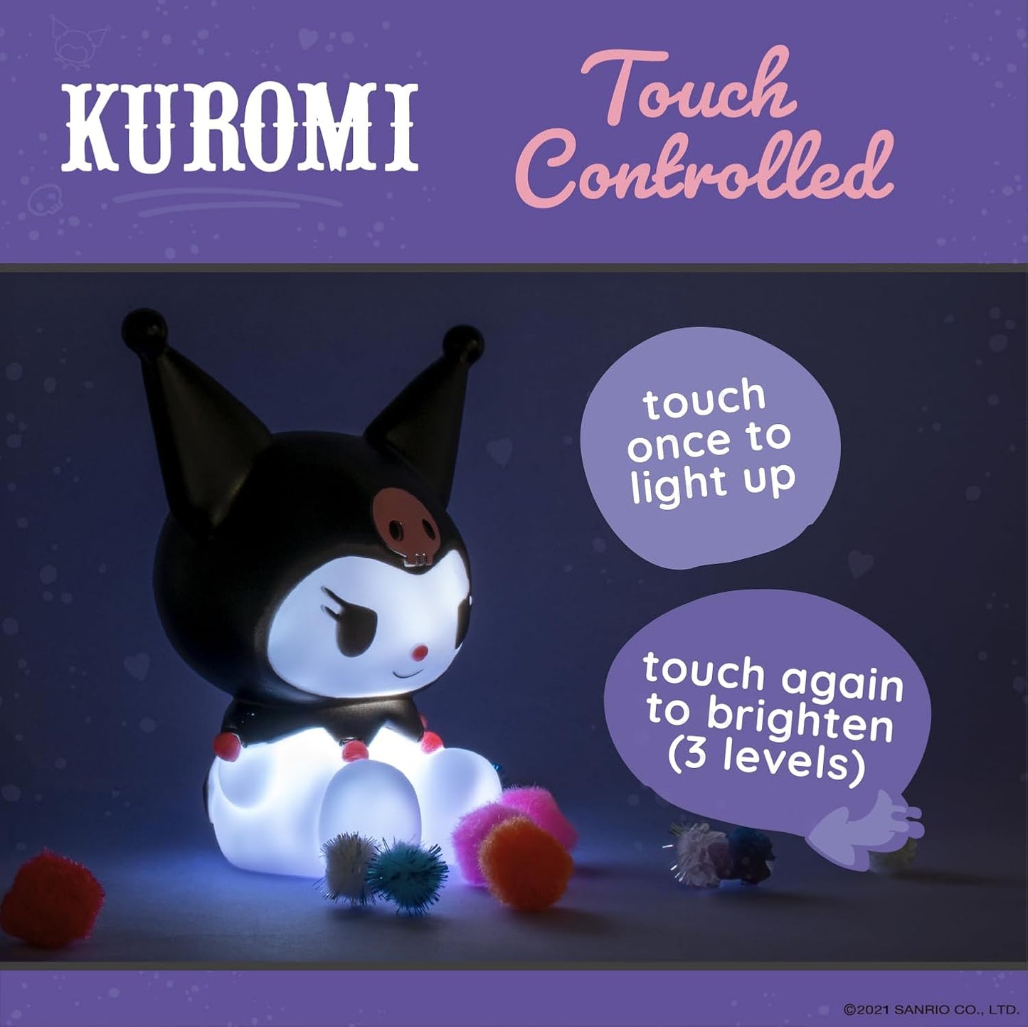 Hello Kitty and Friends Kuromi Mood Light