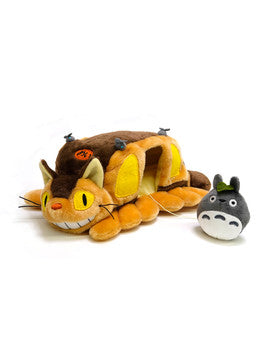 Studio Ghibli Plush: My Neighbor Totoro - Cat Bus with Totoro (M)