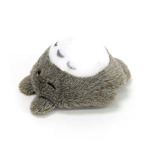 Studio Ghibli Plush: My Neighbor Totoro - Grey Totoro Sleeping Fluffy Beanbag