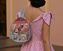 Load image into Gallery viewer, Vendula Heritage Victorian Tea Rooms Amelia Backpack
