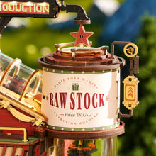 Load image into Gallery viewer, Robotime ROKR Christmas Dream Gift Factory Wooden Music Box EAB01
