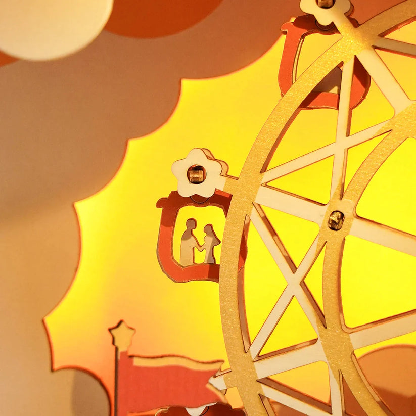 ROBOTIME Music Box Sunset Carnival