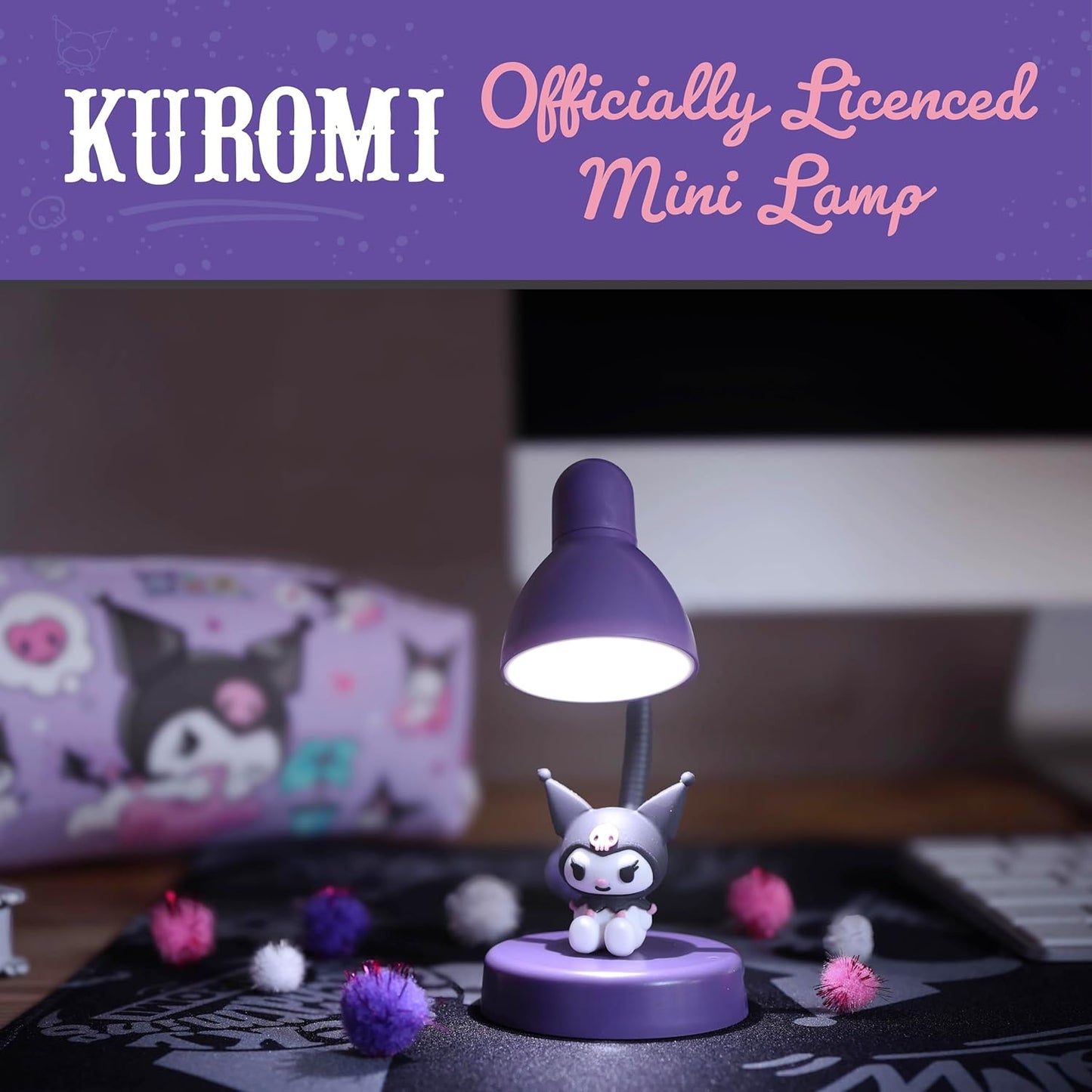 Hello Kitty and Friends Kuromi Mini Lamp - USB C