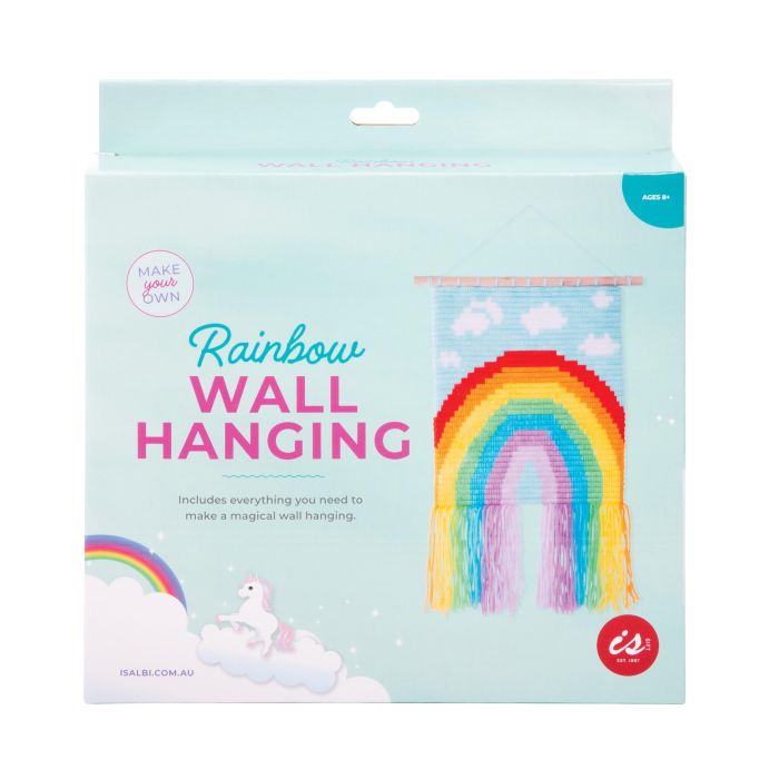 Discovery Zone Make Your Own Wall Hanging - Rainbow Multi-Coloured 28x35cm