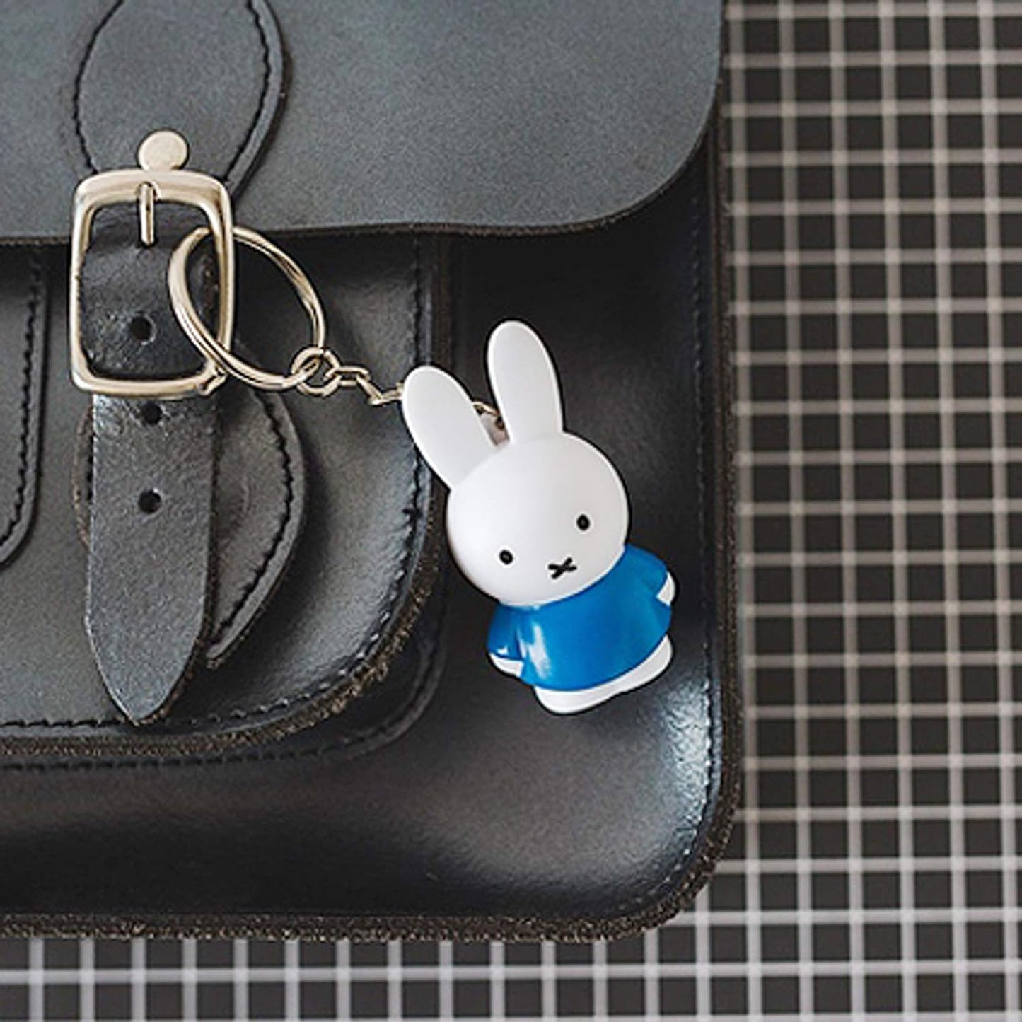 Miffy & Friends Miffy Keychain Blue 6.2cm