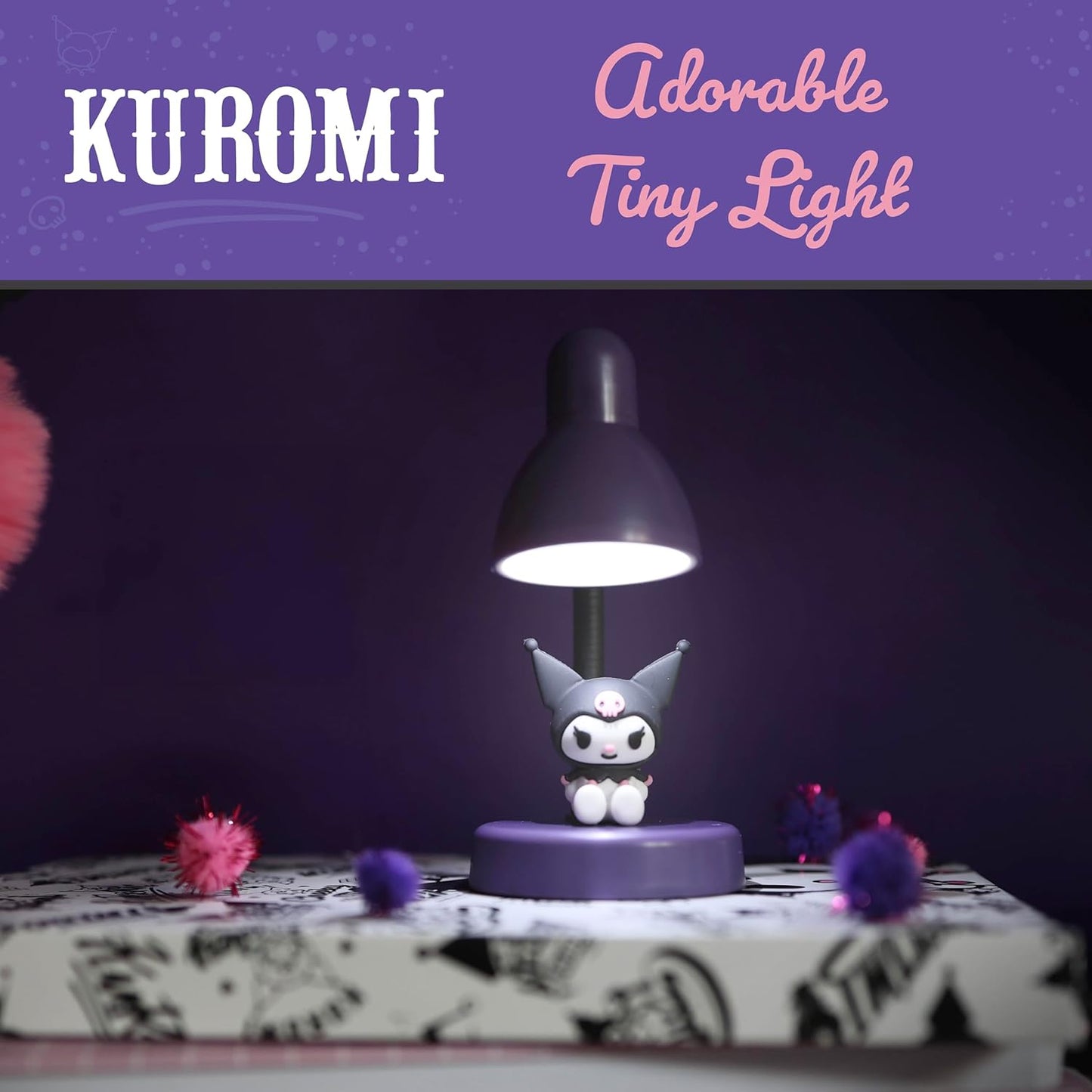 Hello Kitty and Friends Kuromi Mini Lamp - USB C