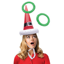 Load image into Gallery viewer, Discovery Zone Santa Hat Ring Toss Game Multi-Coloured
