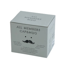 Load image into Gallery viewer, Bisque ALL MEMBERS Mug with Lid - Red
