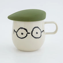 Load image into Gallery viewer, Bisque ALL MEMBERS Mug with Lid - Khaki
