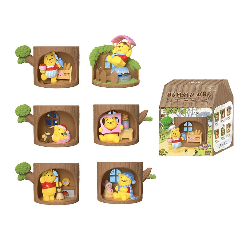 Toptoy Winnie the Pooh Hundred Acre Wood Tree House Series Blind Box