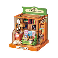 Load image into Gallery viewer, Robotime Rolife The Muse Bookshop DIY Miniature House DS040
