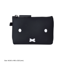 Load image into Gallery viewer, NUU-SMALL Miffy Face Black Zipper Pouch
