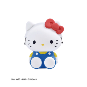 Hello Kitty - 3D POCHI Blue - 7.5cm