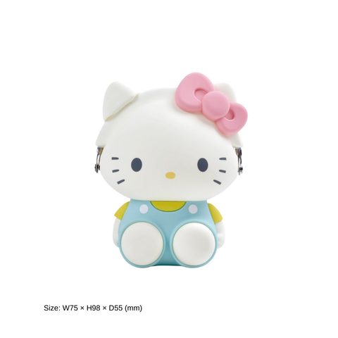 Hello Kitty - 3D POCHI Light Blue - 7.5cm