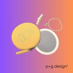 Miffy - Curun Yellow Round Pouch